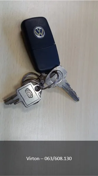 trousseau de clés - VW