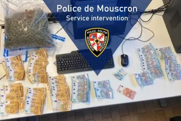 Police de Mouscron - saisies
