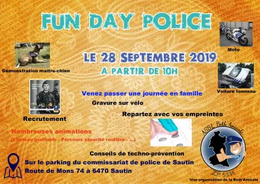 Affiche Fun Day Police 28/09/2019